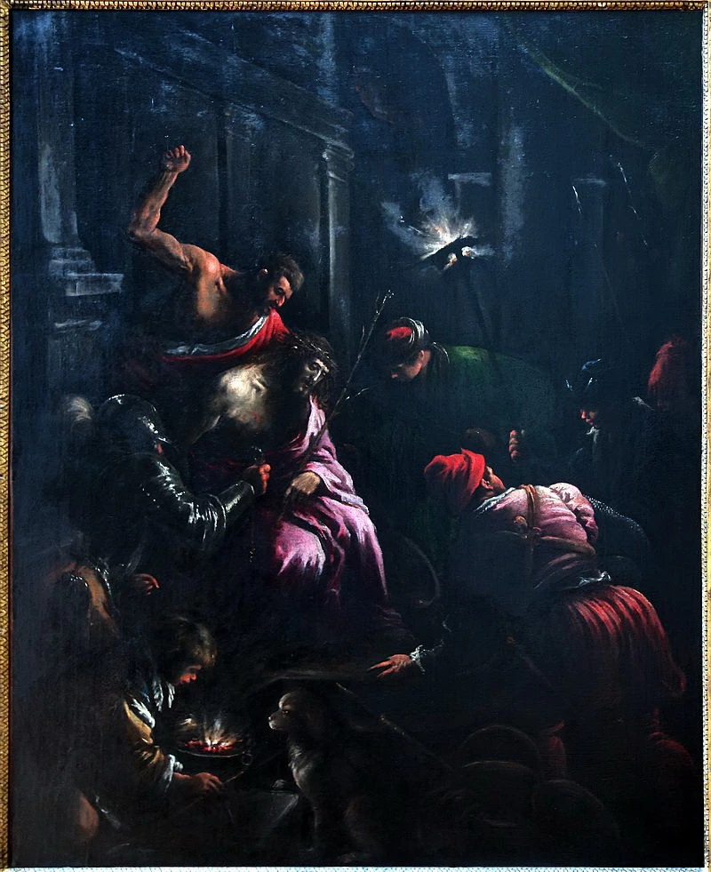  42-La coronazione di spine-Collection of paintings of the Palais des Beaux-Arts de Lille